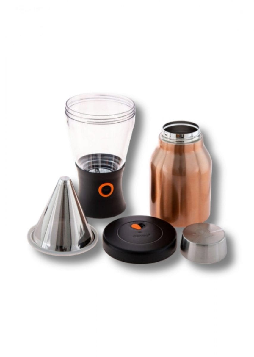 Asobu - Cold Brew Insulated Portable Brewer - Stainless Steel