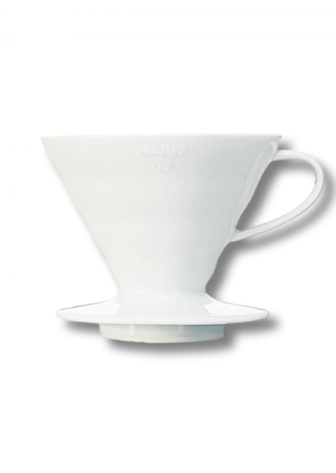 Hario V60-02 Ceramic Dripper - White