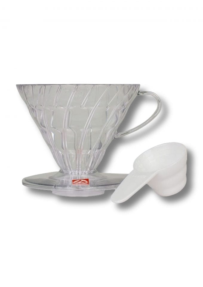 Hario V60-02 Plastic Dripper Clear